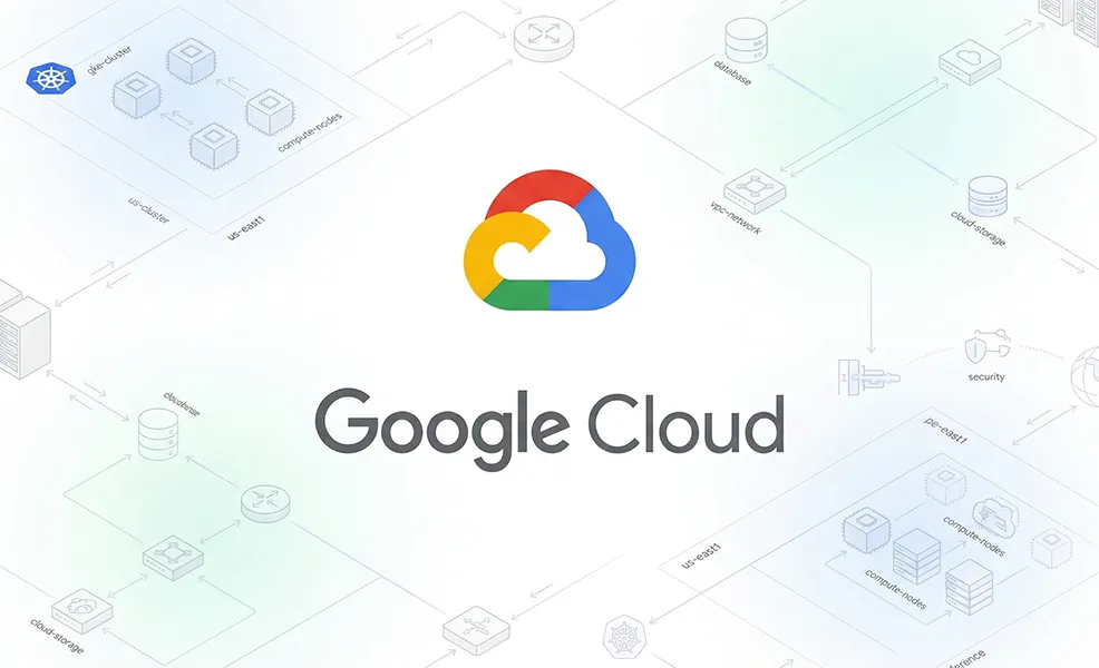 google cloud web hosting review on tech related background
